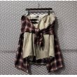 画像1: FACETASM - Flannel Wrapping Wide Shorts (1)