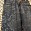 画像6: 中國長城 - Studded ＆ Embroidery Flared Denim Pants (6)