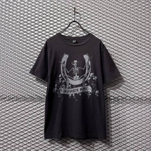 画像: NUMBER (N)INE - "about a boy" Skull Tee