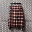 画像7: FACETASM - Flannel Wrapping Wide Shorts (7)