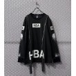 画像1: HOOD BY AIR - Zip Design L/S Tee (1)