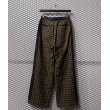 画像5: OHTA - Checkered Hakama Pants (5)