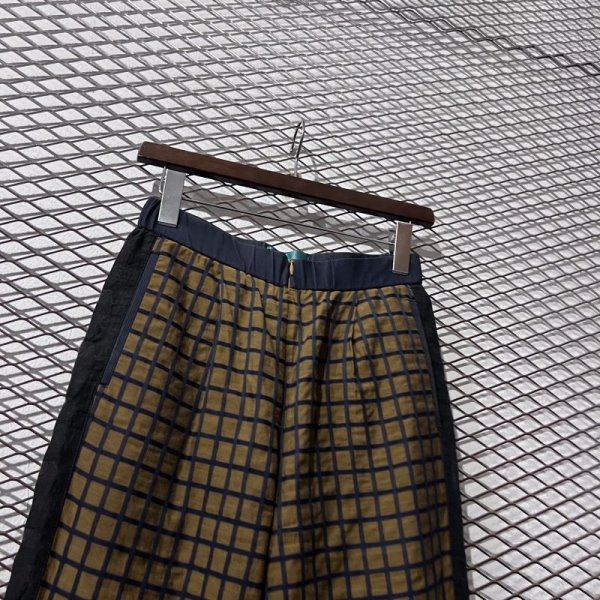 画像2: OHTA - Checkered Hakama Pants (2)