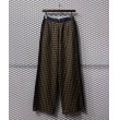 画像1: OHTA - Checkered Hakama Pants (1)