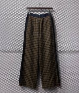 画像: OHTA - Checkered Hakama Pants