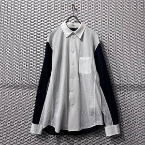 画像: Yohji Yamamoto - Mesh Switching Shirt