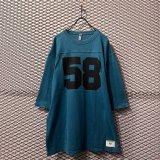 画像: MORE ABOUT LESS - “58” Football Tee