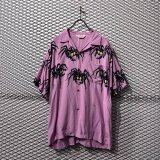 画像: STAR OF HOLLYWOOD - "Tarantula" Open Collar Shirt