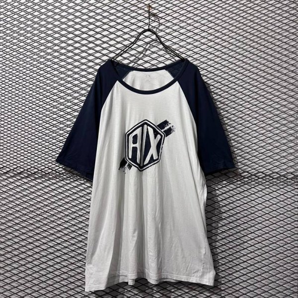 画像1: ARMANI EXCEHANGE - Raglan Over Tee (XXL) (1)