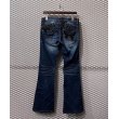 画像1: GRASS HOPPER - Butterfly Flared Denim Pants (1)