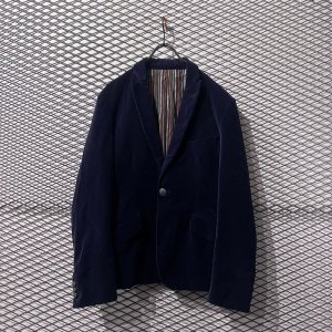 画像: PPFM - 1B Velour Tailored Jacket