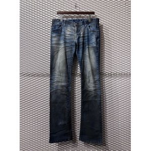 画像: TORNADO MART - Flare Denim Pants (Mud Finish)