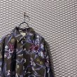 画像4: Used - Flower Pattern Rayon Shirt (4)