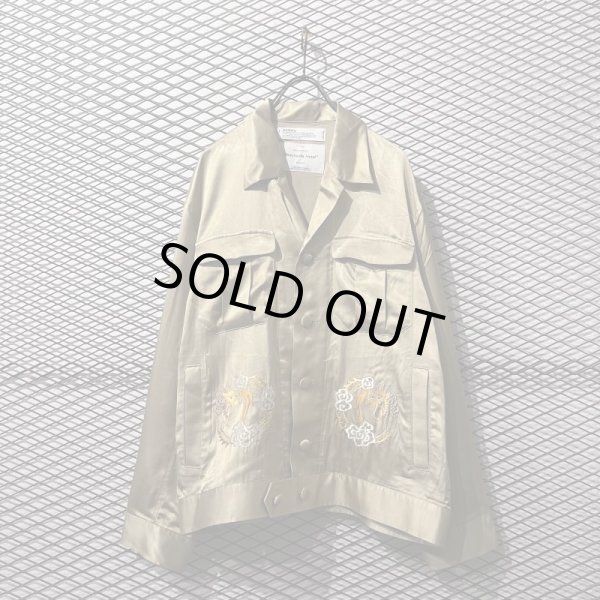画像1: DAIRIKU - 20s/s Souvenir Open Collar Jacket (1)