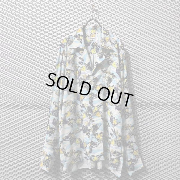 画像1: Sulvam - L/S Rayon Aloha Shirt (1)