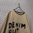 画像2: MARITHE FRANCOIS GIRBAUD - "DENIM BUT NOT JEANS" L/S Tee (2)