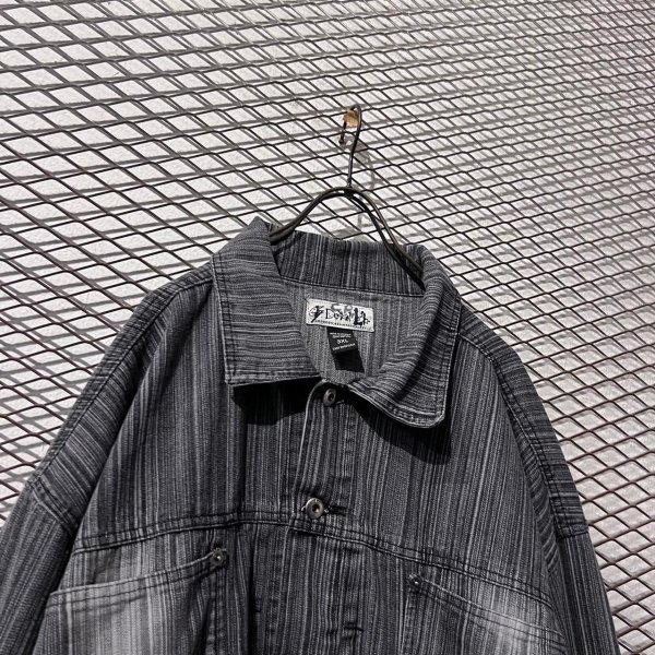 画像2: GOD BODY DENIM - 00's Slab Denim Jacket (3XL) (2)