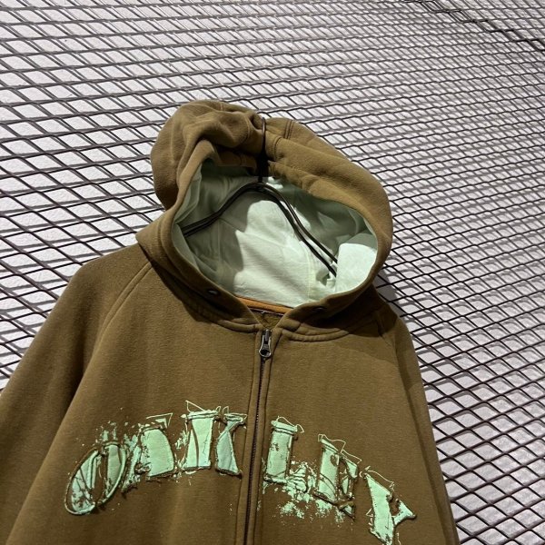 画像2: OAKLEY - Arch Logo Zip-Up Hoodie (2)