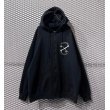 画像1: BOUNTY HUNTER - Cross Bones Zip-up Hoodie (1)