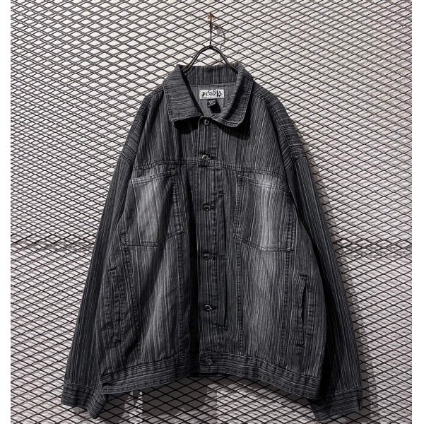 画像1: GOD BODY DENIM - 00's Slab Denim Jacket (3XL) (1)