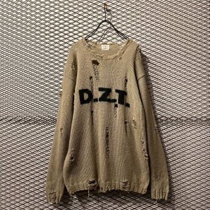 画像: dezert - "D.Z.T." Damage Knit