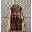 画像1: Yohji Yamamoto POUR HOMME - 90's Check Switching Linen Jacket (1)