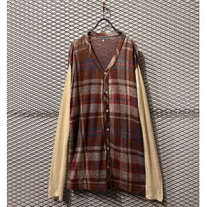 画像: Yohji Yamamoto POUR HOMME - 90's Check Switching Linen Jacket