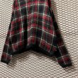 画像3: Used - Tartan Check Mohair Blend Knit (3)