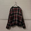 画像6: Used - Tartan Check Mohair Blend Knit (6)