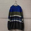 画像1: DIESEL - Different Material Border Knit (1)