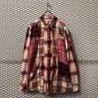 画像1: DIESEL - Crazy Pattern Patchwork Check Shirt (1)