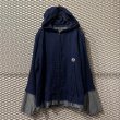 画像1: Advantage Cycle - Docking Design Stripe Zip-Up Hoodie (1)