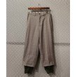 画像1: MISTER GENTLEMEN - Docking Design Wide Pants (1)