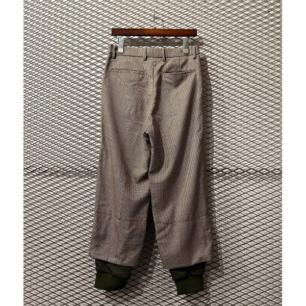 画像5: MISTER GENTLEMEN - Docking Design Wide Pants (5)