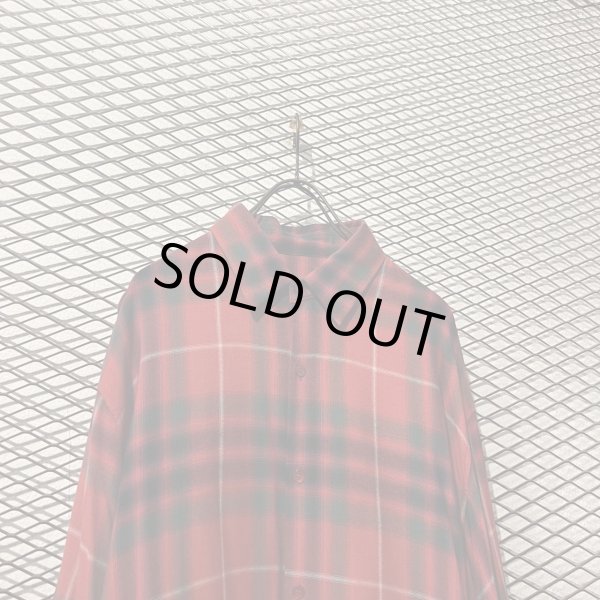 画像2: LAD MUSICIAN - Rayon Shadow Check Shirt (2)