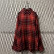 画像1: LAD MUSICIAN - Rayon Shadow Check Shirt (1)