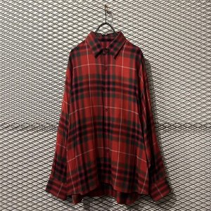 画像: LAD MUSICIAN - Rayon Shadow Check Shirt