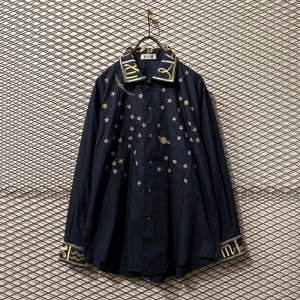 画像: I.S. - 80's Planet Embroidery Shirt