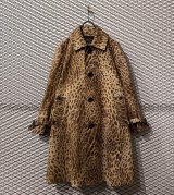 画像: HYSTERIC GLAMOUR - Fake Suede Leopard Staincollar Coat