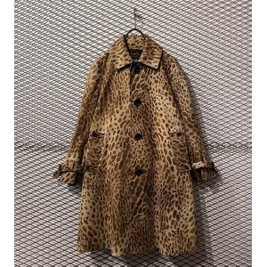 画像: HYSTERIC GLAMOUR - Fake Suede Leopard Staincollar Coat