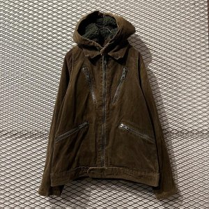 画像: Whiz Limited - "ハの字" Corduroy Hooded Jacket