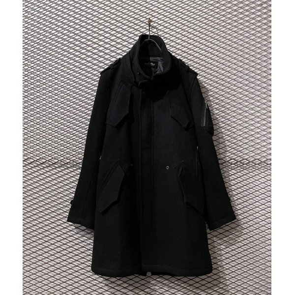 画像1: TORNADO MART - Wool Design Coat (1)