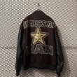 画像6: KANSAI MAN - 90's Cow Leather Switching Jacket (6)