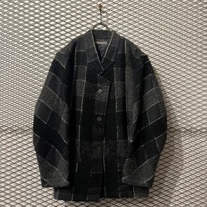 画像: ISSEY MIYAKE - 80's Block Check 3B Jacket