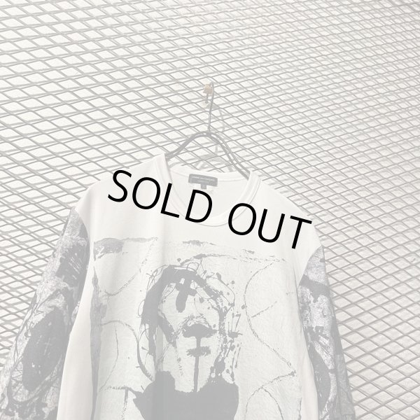 画像2: COMME des GARCONS HOMME PLUS - Art Graphic Switching L/S Tops (2)
