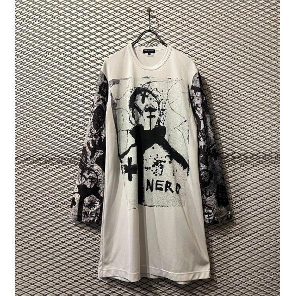 画像1: COMME des GARCONS HOMME PLUS - Art Graphic Switching L/S Tops (1)