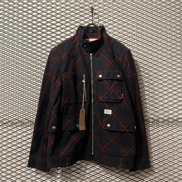 画像1: WTAPS - Check Zip-up Jacket (1)