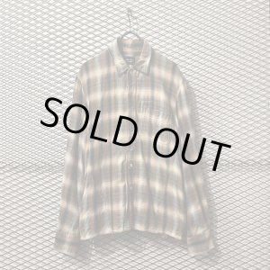 画像: Number (N)ine - Ombre Check Rayon Shirt