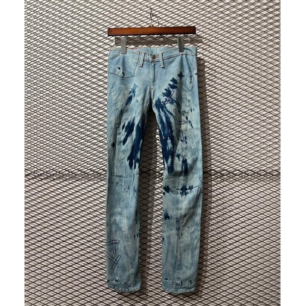 画像1: Levi's RED - 3D Cut Denim Pants (Bleach) (1)