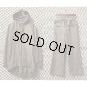 画像: Jean Paul Gaultier - Check Deformed Hoodie Setup